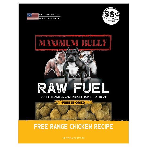 Raw Fuel Chicken 4oz Front